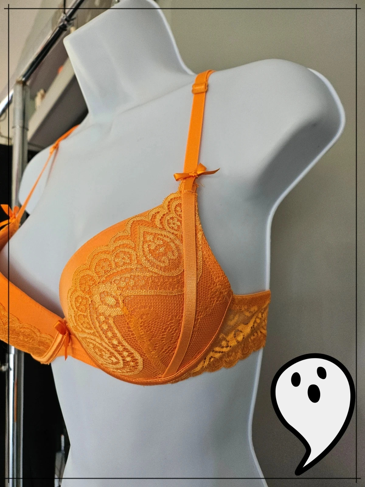 conjunto sutiã e calcinha kawaii fofo conjunto de lingerie um de renda chique – photo 3